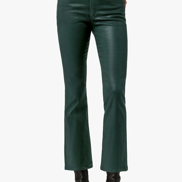 Joe's Jeans The Callie Coated High-Rise Cropped Bootcut Jean - Size 29 - Picture 1 of 7